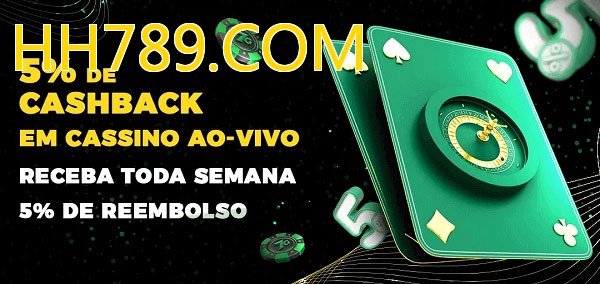 Promoções do cassino ao Vivo HH789.COM